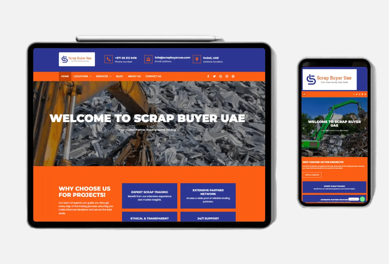 Scrap Buyer UAE | AR Webcrafts