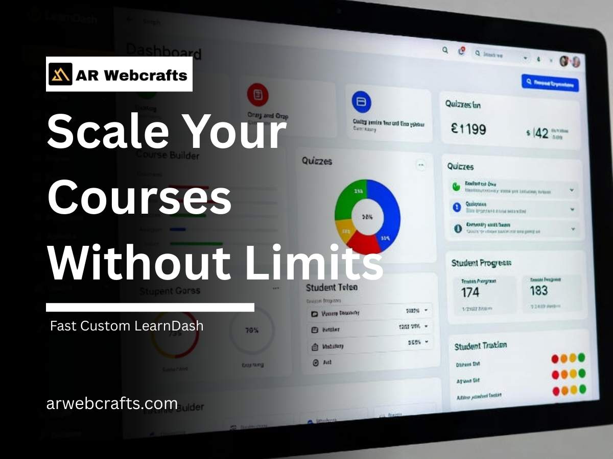 Custom LearnDash Development Create a Fast, Scalable WordPress LMS for Your Online Courses