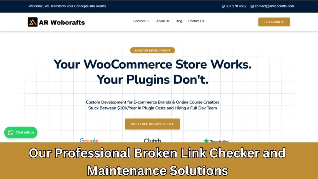 Our Professional Broken Link Checker and Maintenance Solutions